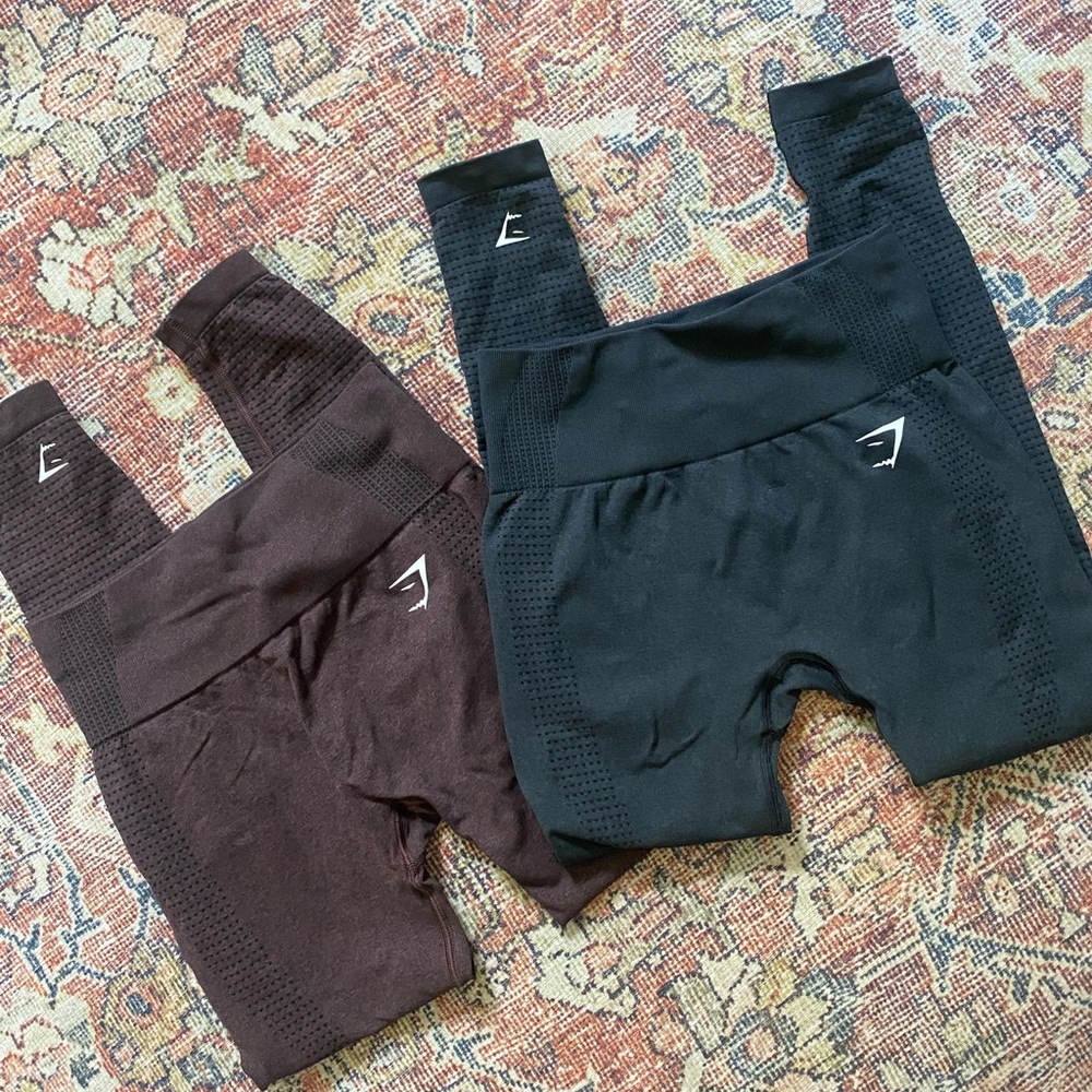 2 pairs NWOT Gymshark vital seamless 2.0!